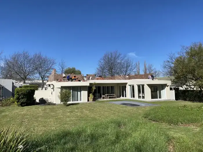 The original single storey home at Erinvale before the addition